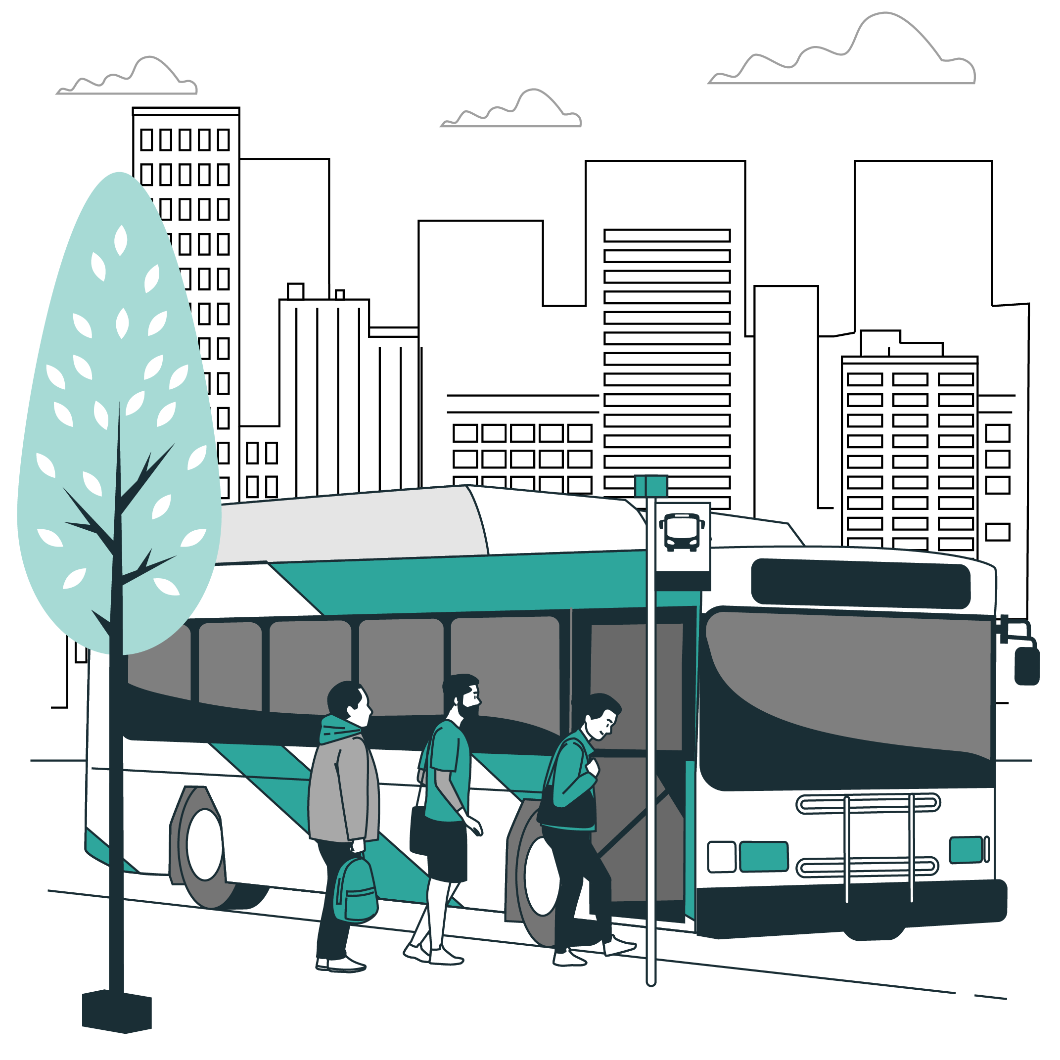 Bus Moebus illustration