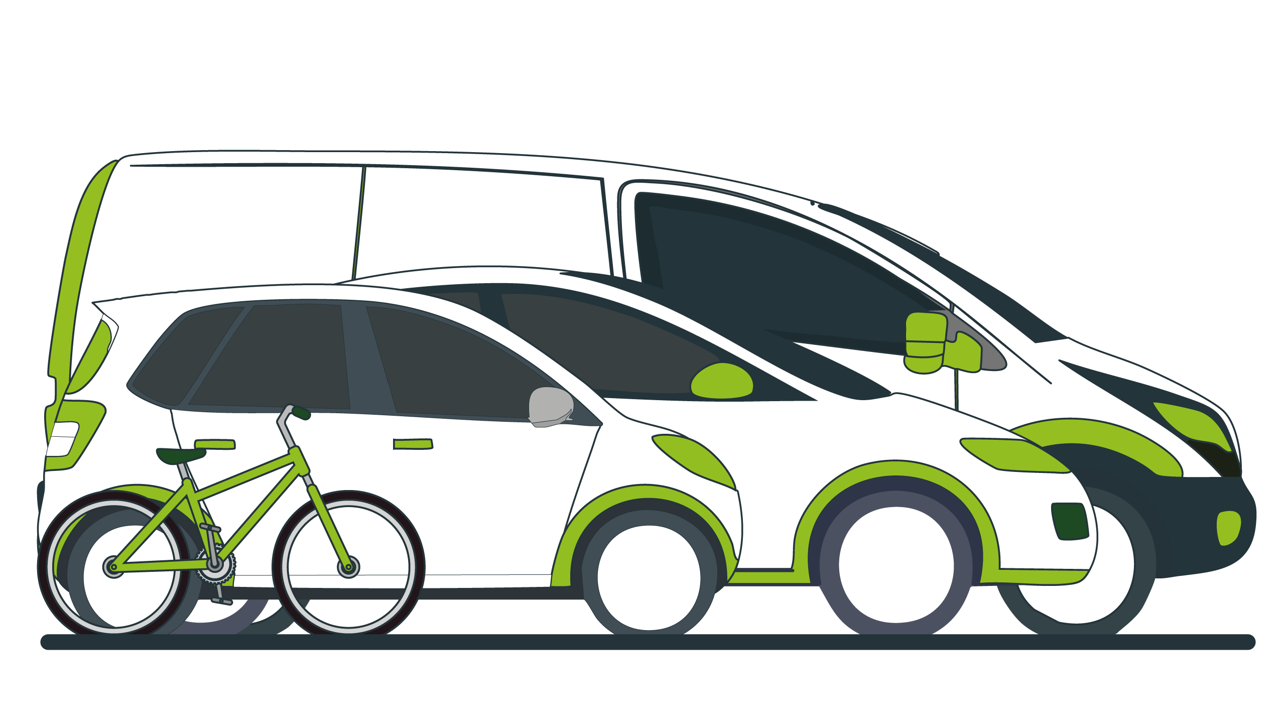 Véhicule-électrique-utilitaire-voiture-quadricycle-vélo